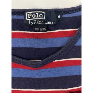 Vintage Polo By Ralph Lauren Pocket T-Shirt Made In USA Sz XL